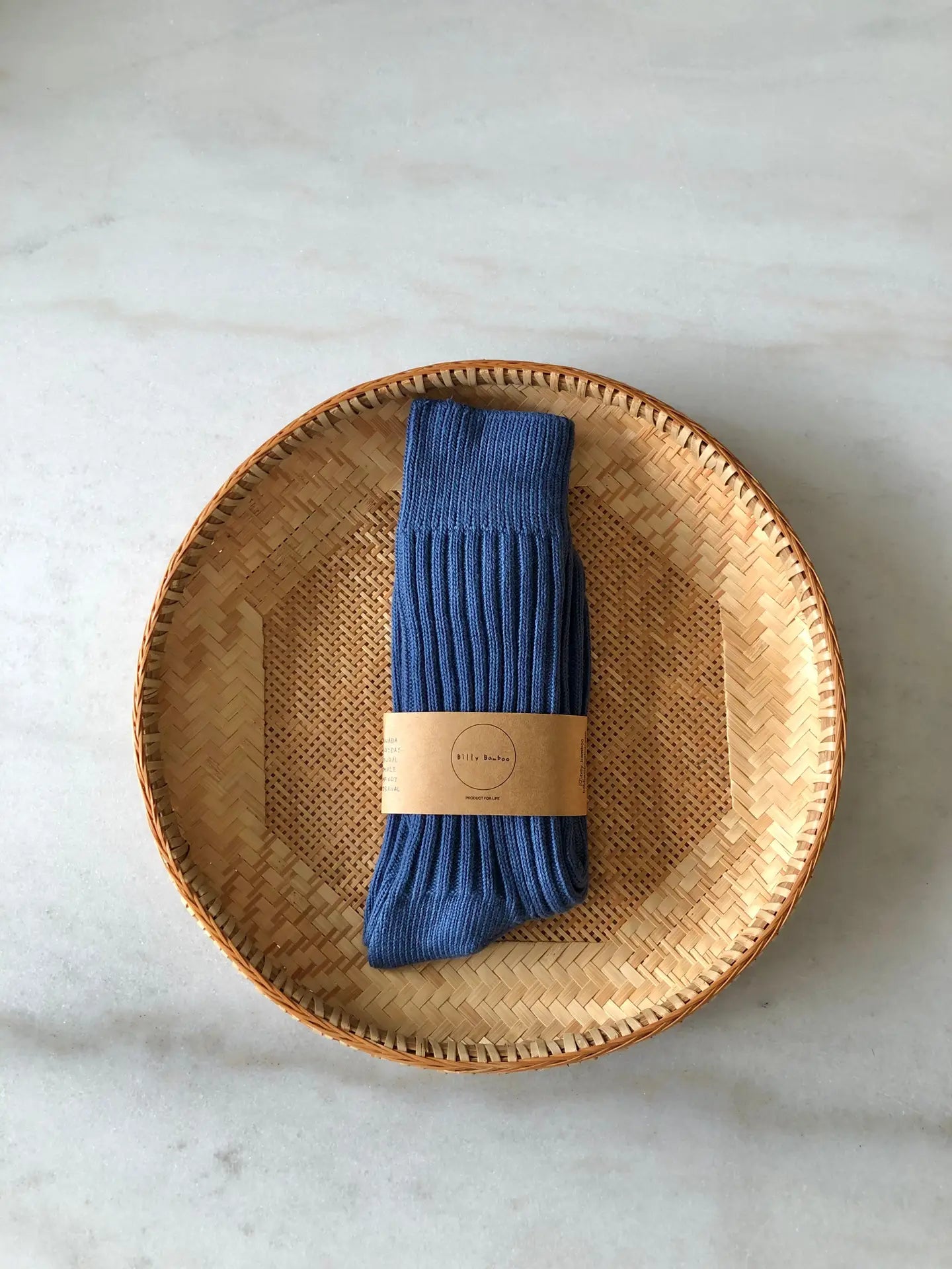 BILLY BAMBOO - CHAUSSETTES HAUTES EN COTON COTELÉ