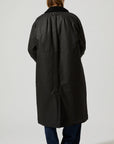 BRIXTOL TEXTILES - MANTEAU JOAN JETT MATELASSÉ - OLIVE - AH25