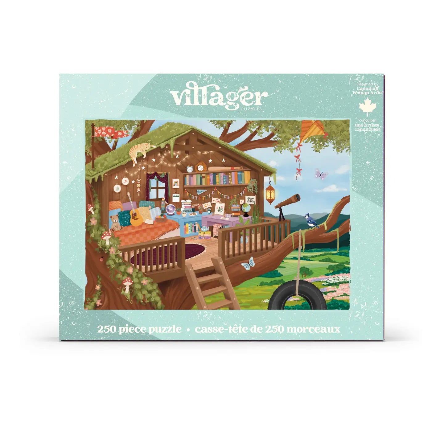 VILLAGER PUZZLES - TREETOP HIDEOUT - 250 PIECES