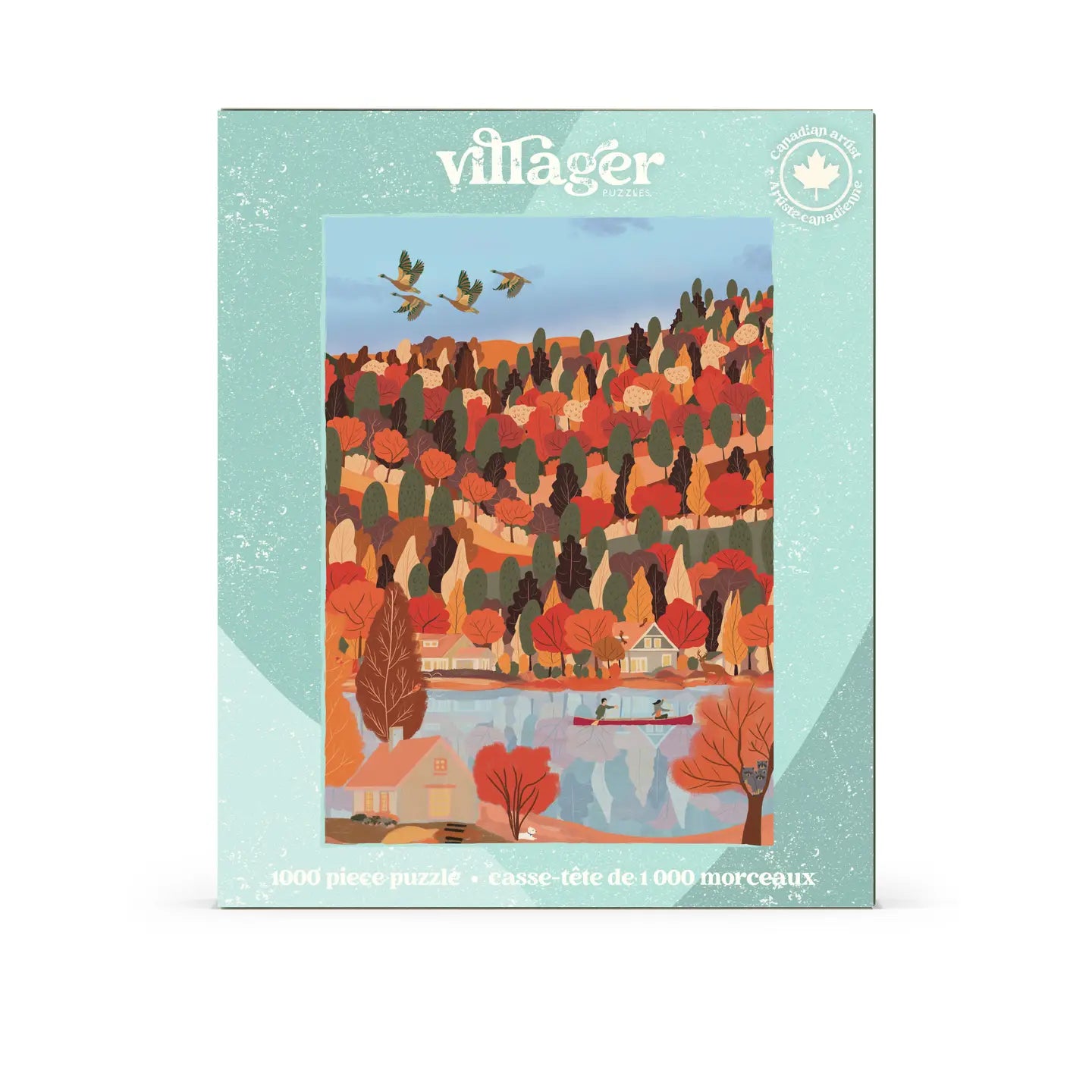 VILLAGER PUZZLES - CHANGEMENT DE SAISON - 1000 MORCEAUX