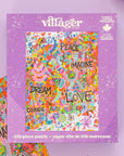 VILLAGER PUZZLES - GRAFITI ROSE - 250 MORCEAUX