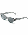 FRENCH KIWIS - CAMILLE SUNGLASSES - CLEAR GREY AND TEAL MARBLED