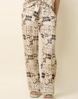 COKLUCH - YAEL PANTS - NATURAL INK - SS25