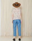 COKLUCH - PANTALON YASMINA - DENIM - PÉ25