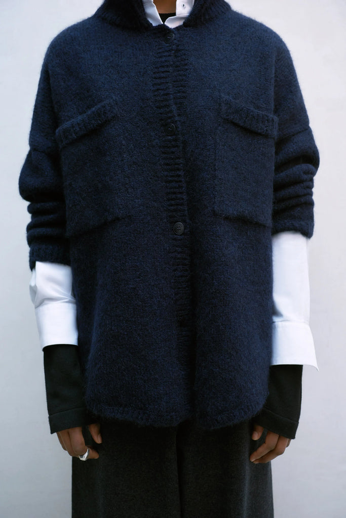 CORDERA - VESTE POLO BÉBÉ ALPAGA - MARINE - AH23