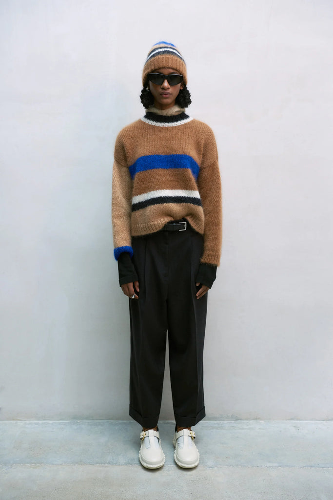 CORDERA - MOHAIR SWEATER - STRIPE - FW23