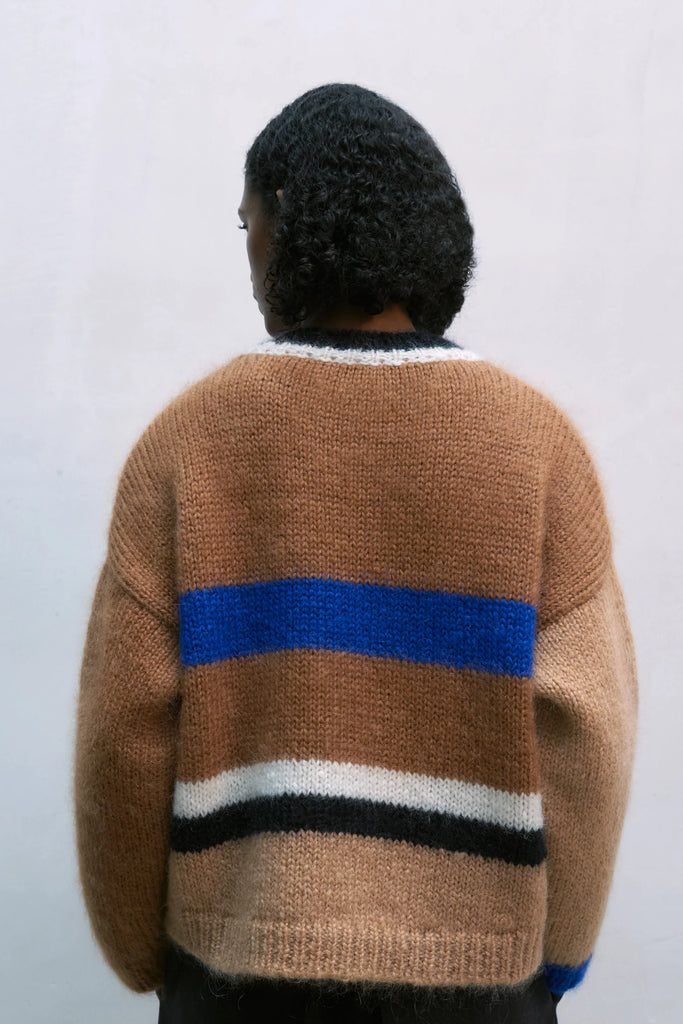 CORDERA - MOHAIR SWEATER - STRIPE - FW23