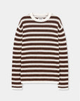 CORDERA -  LONG-SLEEVED T-SHIRT - WHITE STRIPES - FW26