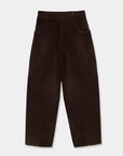CORDERA - CORDUROY BAGGY PANTS - BROWN - PF26