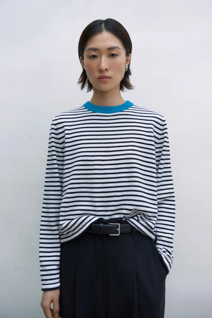 **PRE-ORDER** CORDERA - MERINO WOOL T-SHIRT - STRIPED - RESORT24