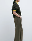 CORDERA - COTTON AND CASHMERE CARDIGAN - DARK MOSS - PS25