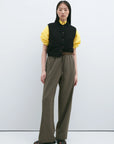 CORDERA - COTTON VEST - BLACK - PS25