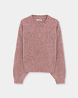 CORDERA -  SPOTTED ROUND-NECK SWEATER - MALLOW - FW26