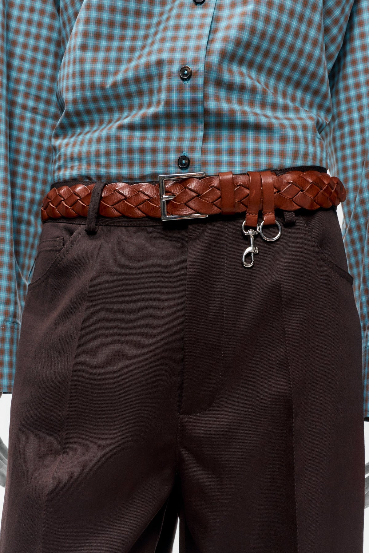 CORDERA -  BRAIDED BELT - TAN - FW26