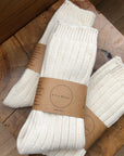 BILLY BAMBOO - HIGH SOCKS - CHUNKY RIBBED COTTON