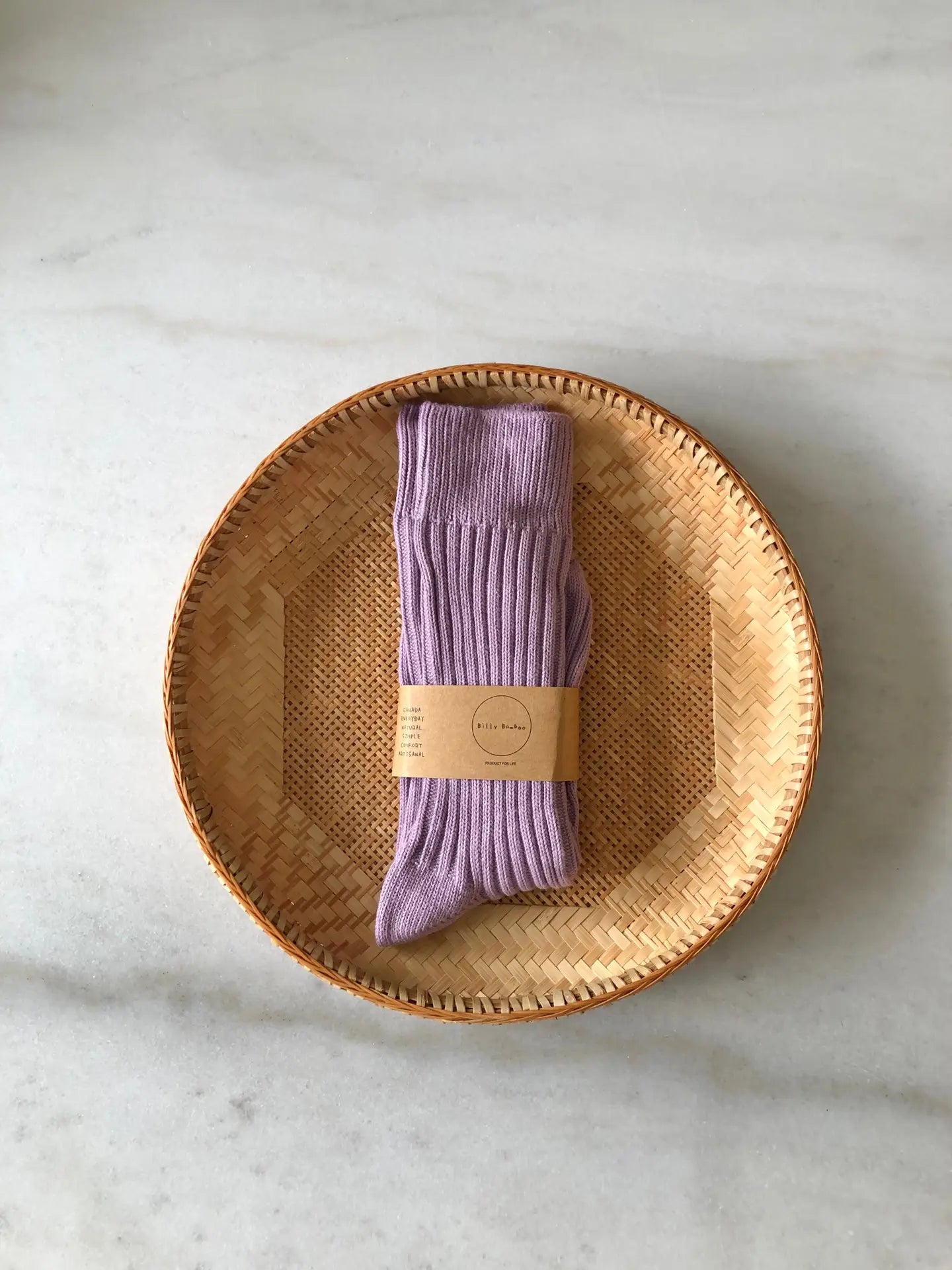 BILLY BAMBOO - CHAUSSETTES HAUTES EN COTON COTELÉ