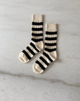 BILLY BAMBOO - CHAUSSETTES HAUTES À RAYURES LARGES