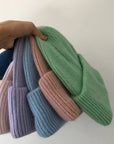 BILLY BAMBOO - TUQUE EN LAINE ROYALE ANGORA ROYAL - PASTEL NEIGE