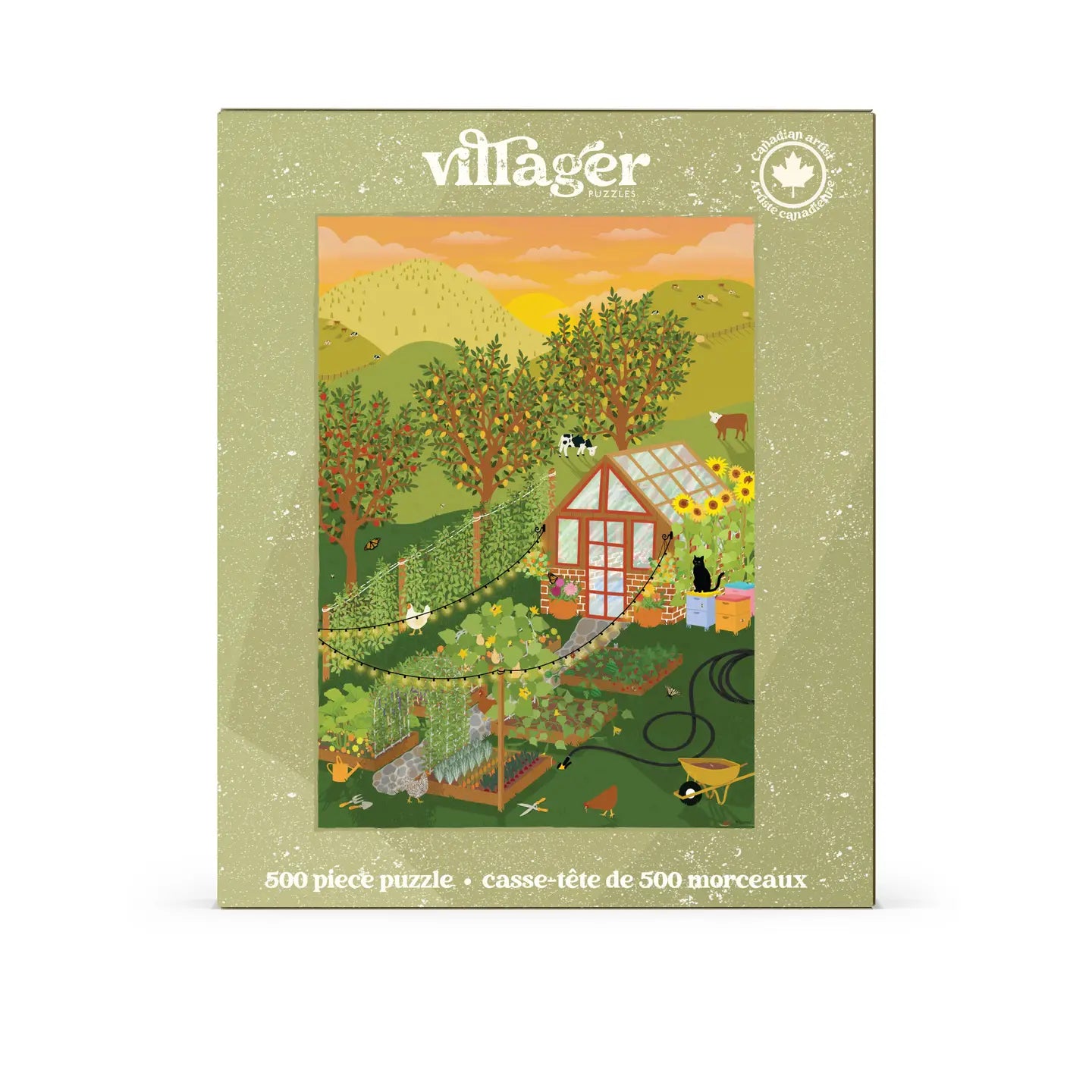 VILLAGER PUZZLES - FERMETTE - 500 MORCEAUX