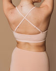 Q FOR QUINN - CROSS BRALETTE - LILAC