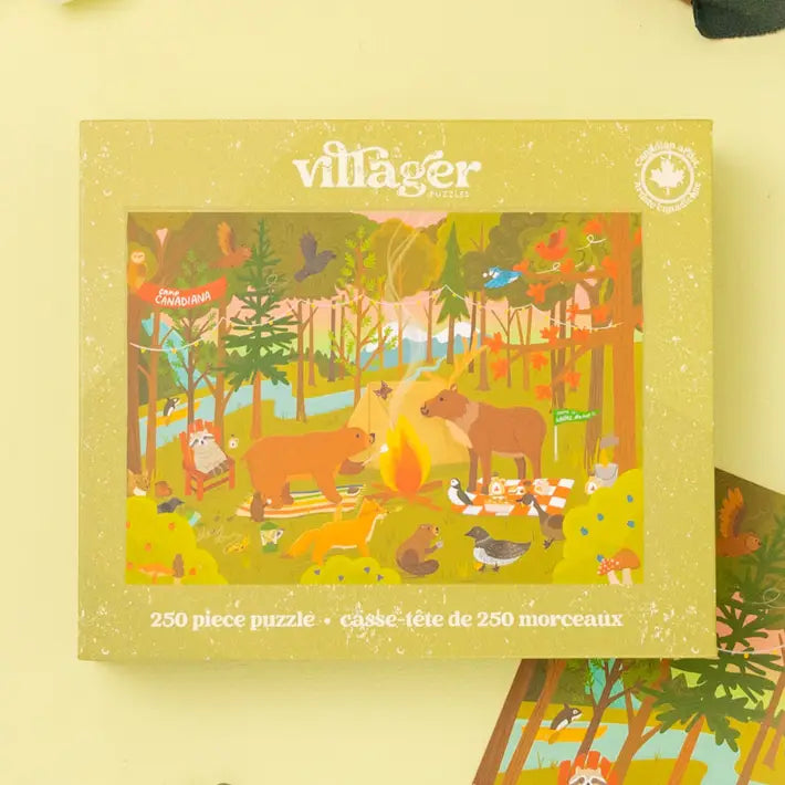 VILLAGER PUZZLES - CAMP CANADIANA - 250 MORCEAUX