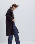 EVE GRAVEL - MANTEAU ÉOS - VERT FONCÉ - AH25