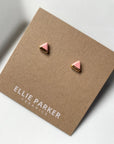 ELLIE PARKER CERAMICS - BOUCLES D'OREILLE TRIANGLE EN CERAMIQUE