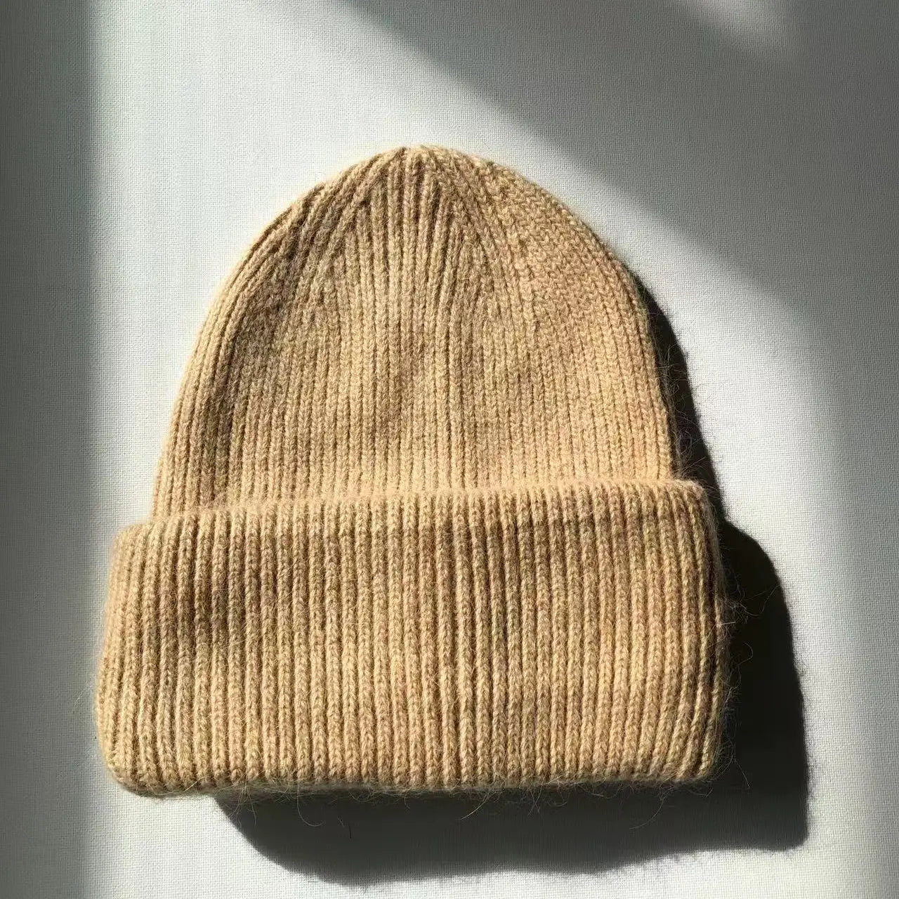 BILLY BAMBOO - TUQUE EN LAINE ANGORA ROYALE - NEUTRE