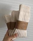 BILLY BAMBOO - HIGH SOCKS - CHUNKY RIBBED COTTON
