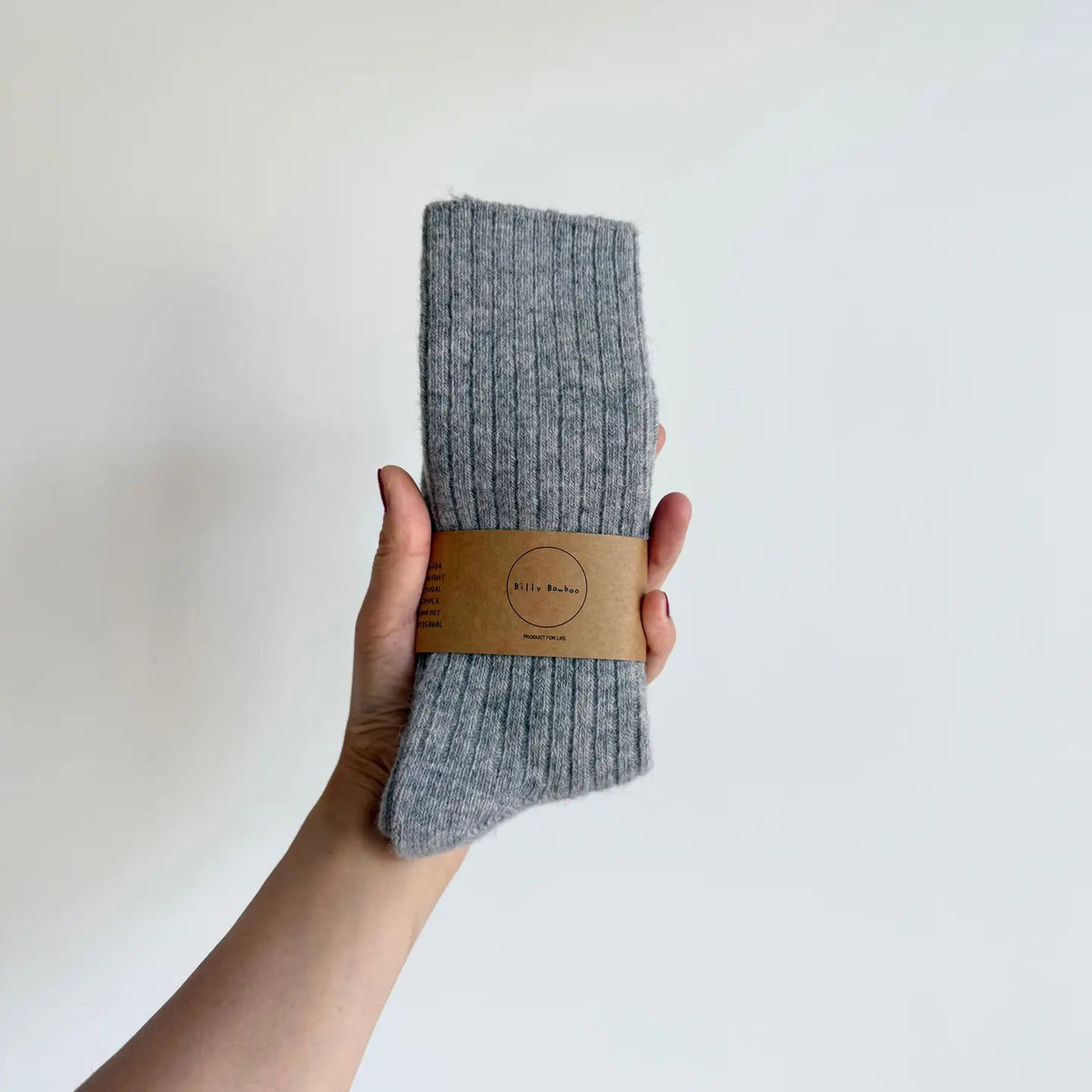 BILLY BAMBOO - CHAUSSETTES INTELLIGENTES EN LAINE D'ISLANDE