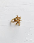 HAWKLY - BAGUE FLORA - BRONZE