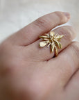 HAWKLY - BAGUE FLORA - BRONZE
