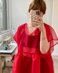NOEMIAH - TULIP DRESS - RED