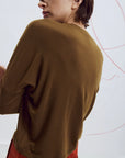 EVE GRAVEL - KAPES TOP - KHAKI - FW25
