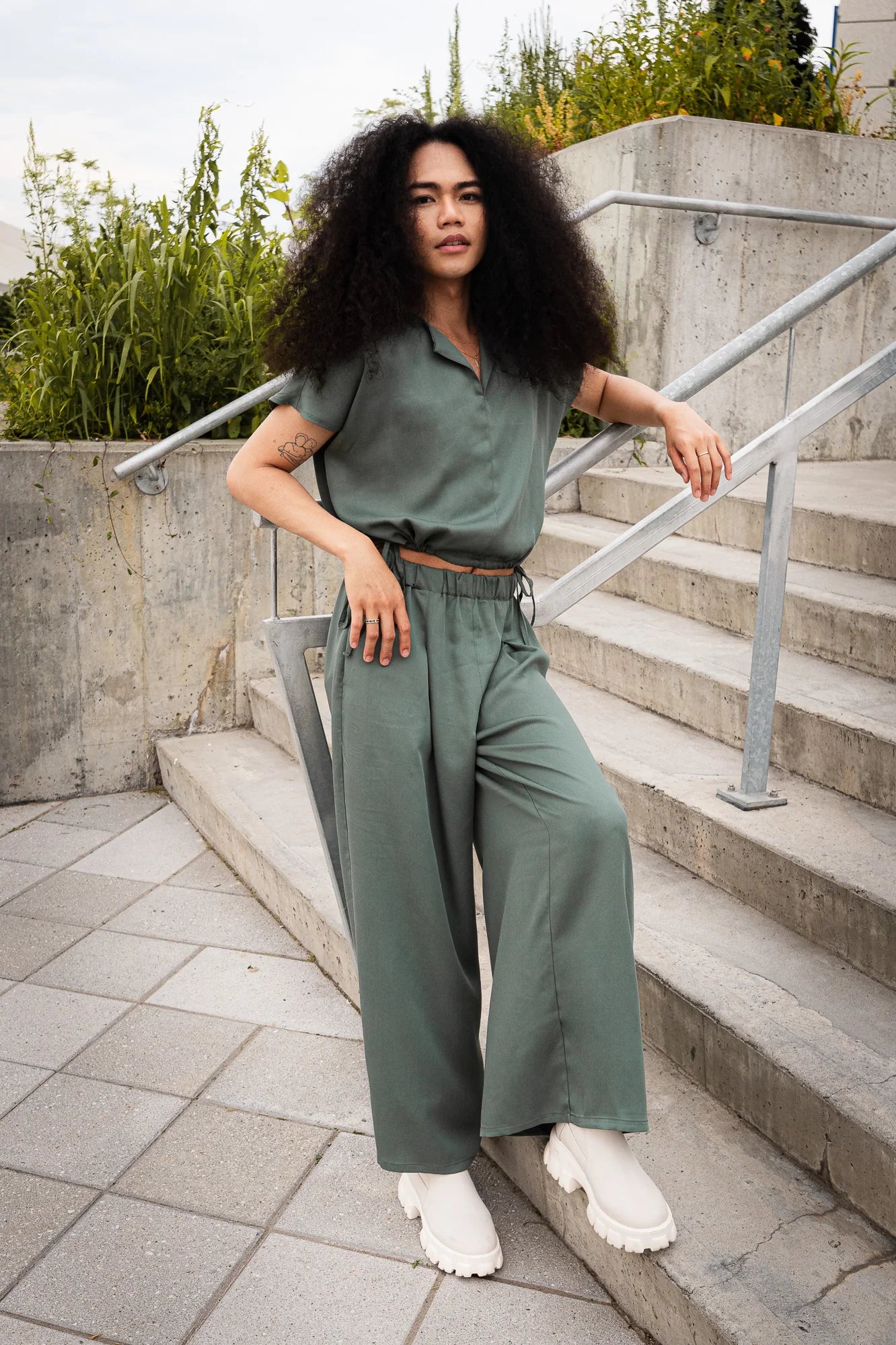 MAS MONTREAL - PANTALON SIENA - CYPRESS - PÉ25