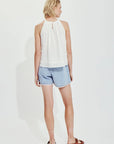 MELISSA NEPTON - HANLY TOP - WHITE - SS25