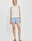 MELISSA NEPTON - HANLY TOP - WHITE - SS25