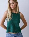 MELISSA NEPTON - LAURIE SWEATER - EMERALD - SS26