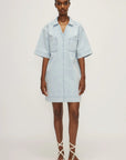 MELISSA NEPTON - MAGDA DRESS - FADED BLUE - PÉ25