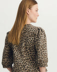 MELISSA NEPTON - MARYGOLD TOP - ANIMAL PRINT - FW25