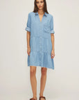 MELISSA NEPTON - ROBE NANCY - MEDIUM BLEU - PÉ25