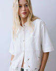 MELISSA NEPTON - NOLI SHIRT - OFF-WHITE - SS26