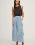 MELISSA NEPTON - PANTALON SILVESTRE - BLEU MED DENIM - PÉ25