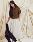 EVE GRAVEL - METIS TOP - KHAKI - FW25