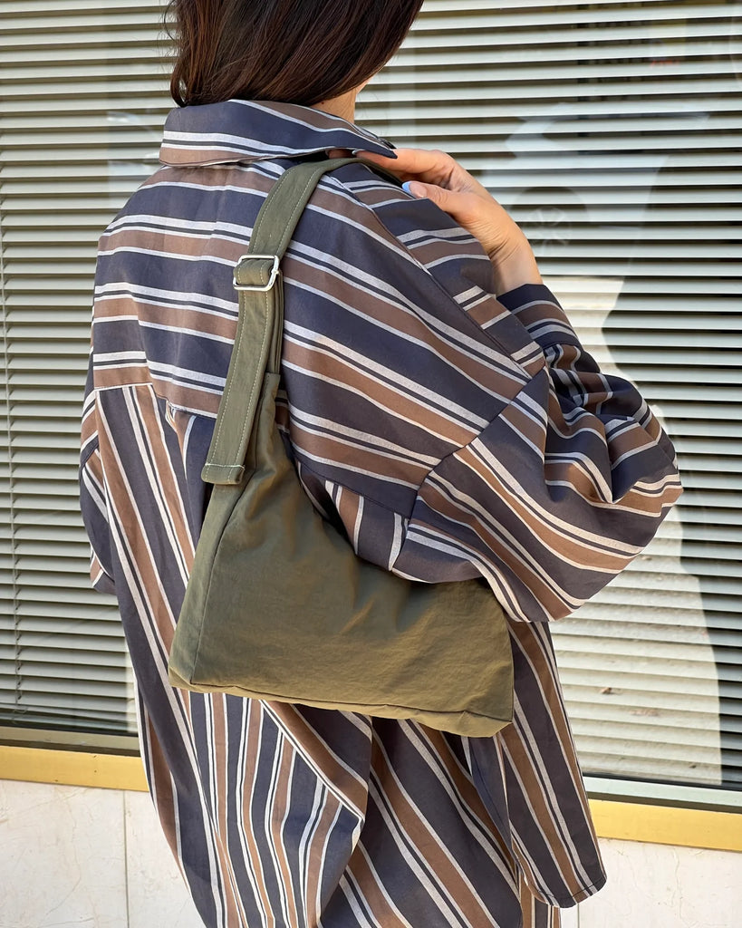 BRONZE AGE - MINA BAG - NYLON MOSS
