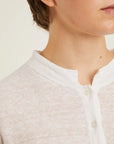 NAIF - COLINE CARDIGAN - WHITE - SS26