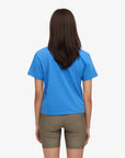 COLORFUL STANDARD - T SHIRT BOXY COURT - BLEU PACIFIQUE
