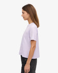 COLORFUL STANDARD - T SHIRT BOXY COURT - LAVANDE