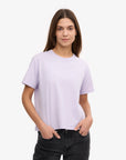 COLORFUL STANDARD - T SHIRT BOXY COURT - LAVANDE
