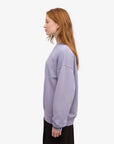 COLORFUL STANDARD - CHANDAIL COTON OUATÉ SURDIMENSIONNÉ - MAUVE JADE